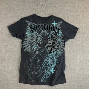 Chemistry T Shirt Black Graphic Print Short‎ Sleeve Crew Neck Size Medium